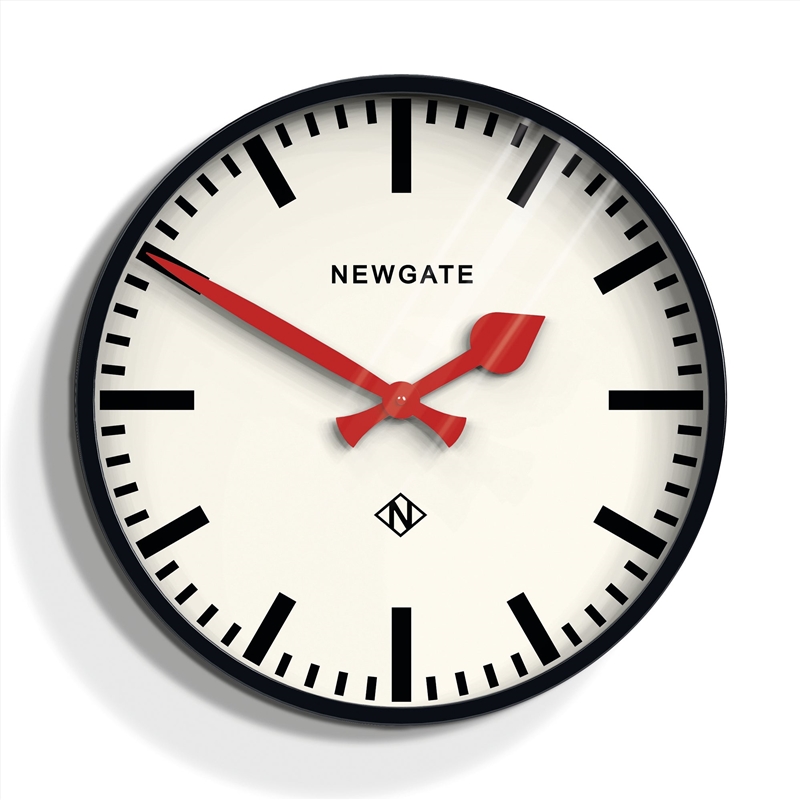 Newgate Putney Clock Black/Product Detail/Clocks