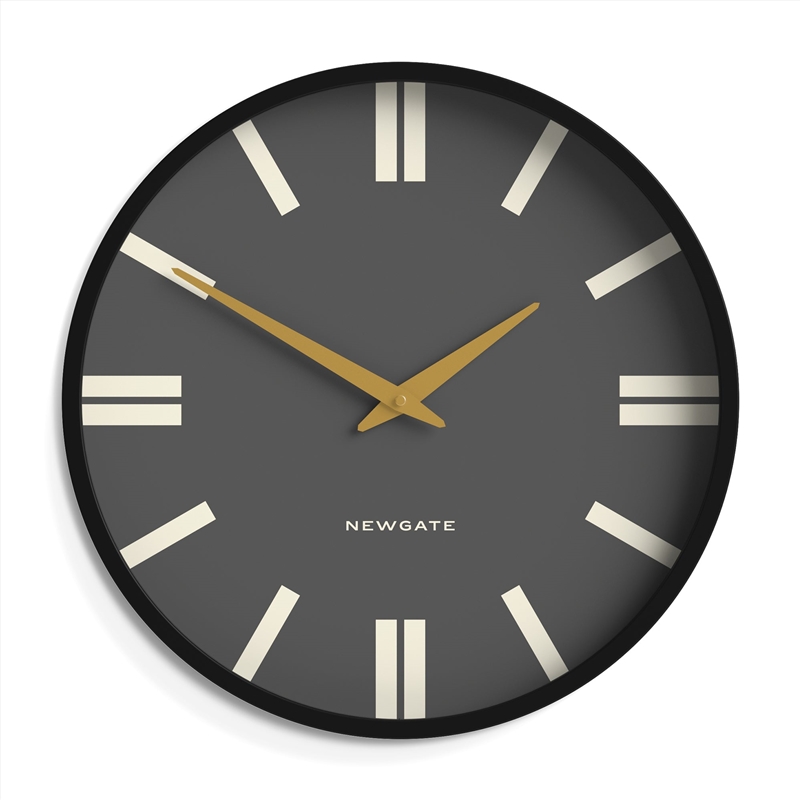 Newgate Universal Wall Clock Plaza Dial Black/Product Detail/Clocks