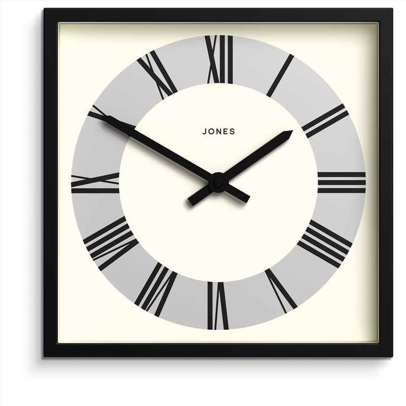 Newgate Jones Box Wall Clock Matte Black/Product Detail/Clocks