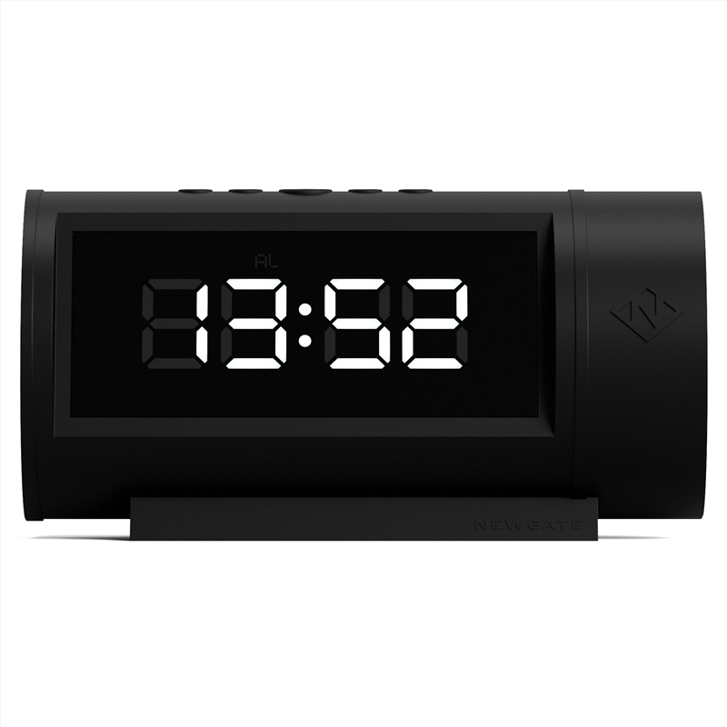 Newgate Pil Led Alarm Clock Black/Product Detail/Clocks