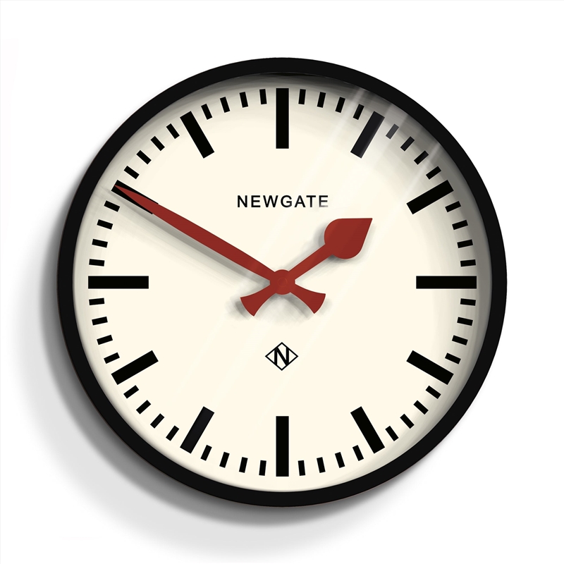 Newgate Luggage Clock Black/Product Detail/Clocks