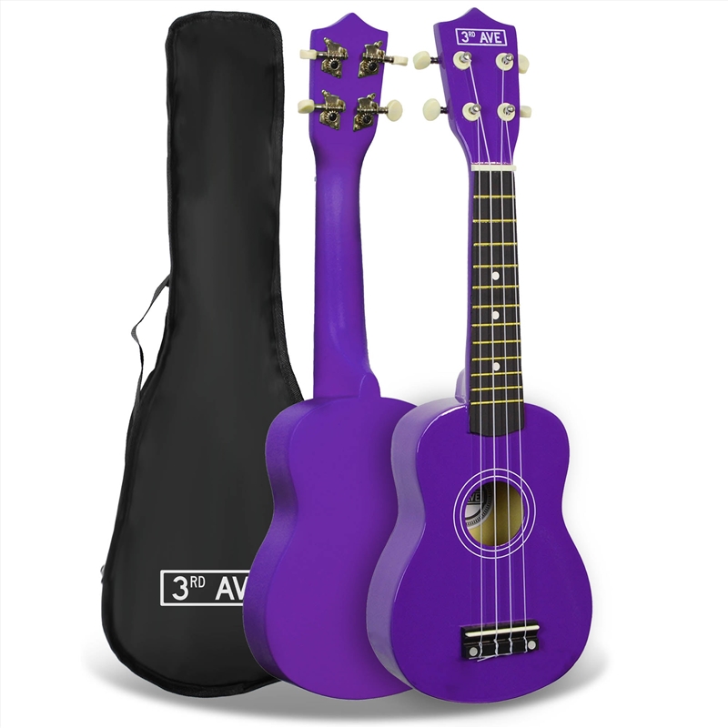 3rd Avenue Soprano Ukulele - Purple/Product Detail/Musical Instruments