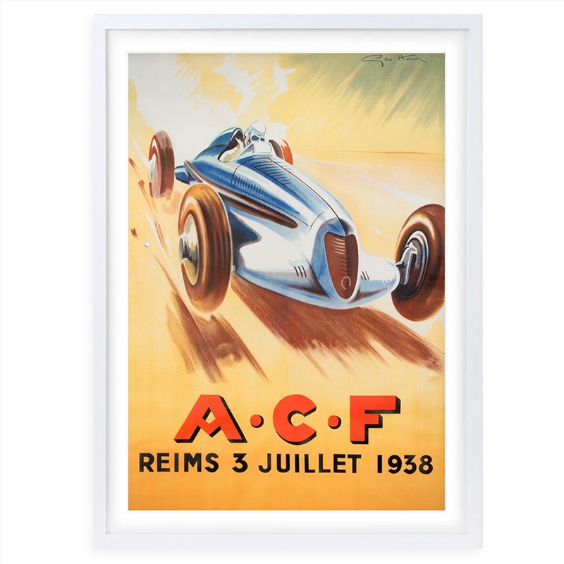 Wall Art's Acf 1938 Large 105cm x 81cm Framed A1 Art Print/Product Detail/Posters & Prints