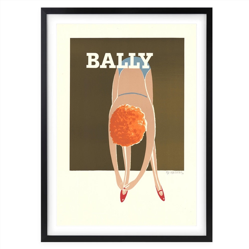 Wall Art's Bally 7 Large 105cm x 81cm Framed A1 Art Print/Product Detail/Posters & Prints