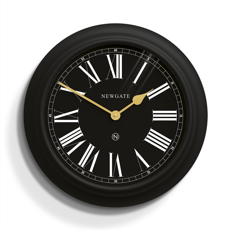 Newgate Chocolate Shop Wall Clock Silicone Cave Black/Product Detail/Clocks