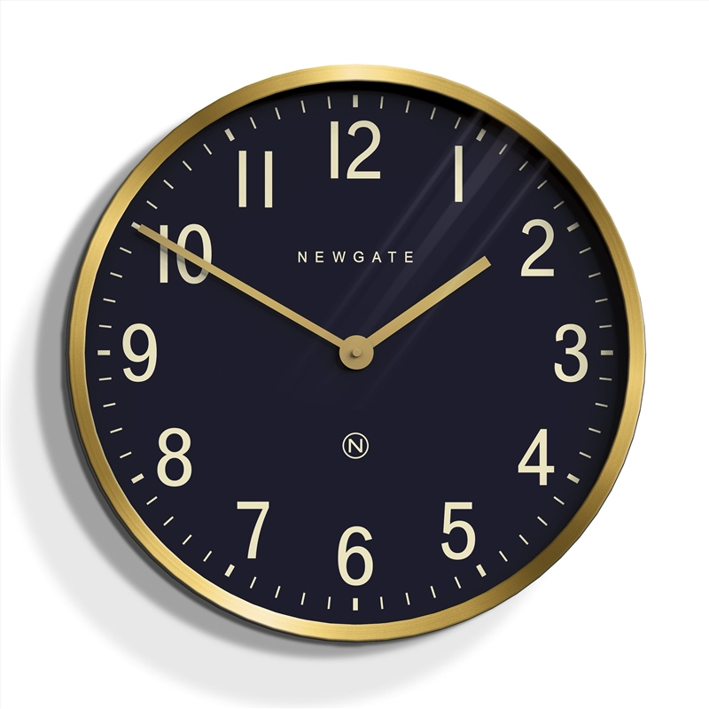 Newgate Mr Edwards Clock Radial Brass/Product Detail/Clocks