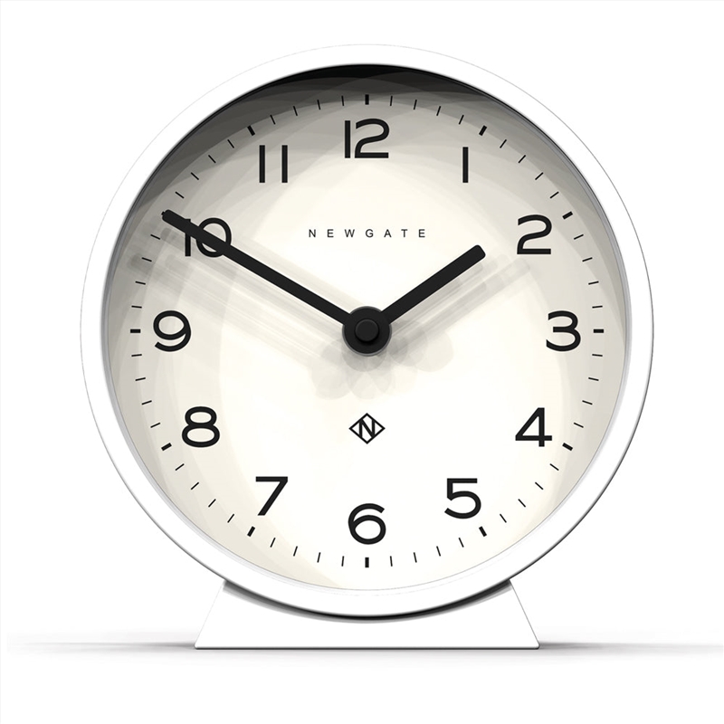 Newgate M Mantel Clock Pebble White/Product Detail/Clocks