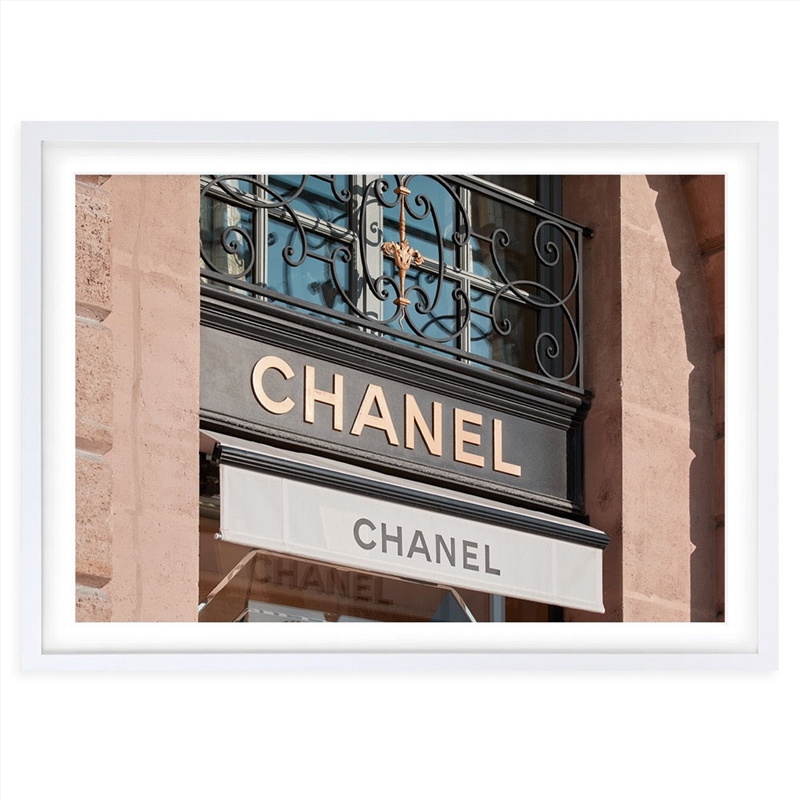 Wall Art's Chanel Store 2 Large 105cm x 81cm Framed A1 Art Print/Product Detail/Posters & Prints