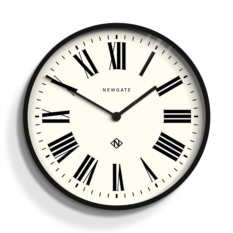 Newgate Number One Clock Italian Black/Product Detail/Clocks