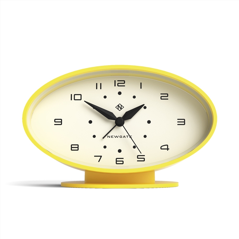 Newgate Ronnie Alarm Clock Yellow/Product Detail/Clocks