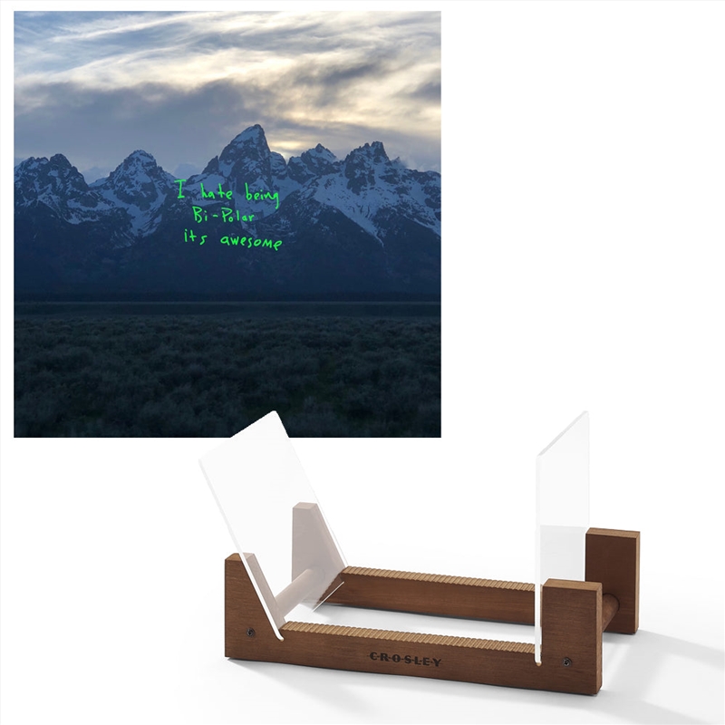 Kanye West - Ye - Vinyl Album & Crosley Record Storage Display Stand/Product Detail/Storage