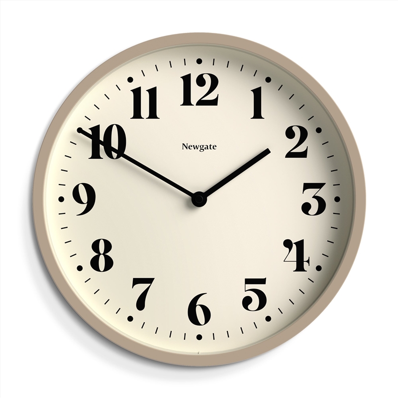 Newgate Number Four Wall Clock Matte Stone/Product Detail/Clocks