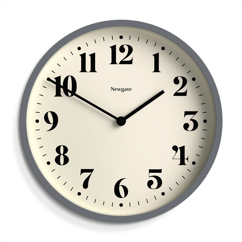 Newgate Number Four Wall Clock Matte French Navy/Product Detail/Clocks