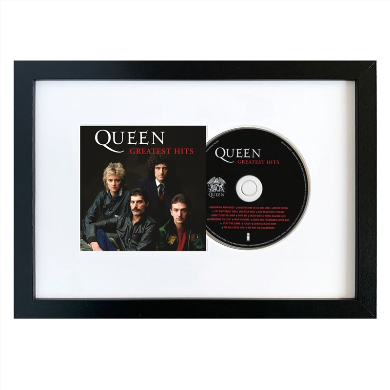 Queen - Greatest Hits - CD Framed Album Art/Product Detail/Posters & Prints