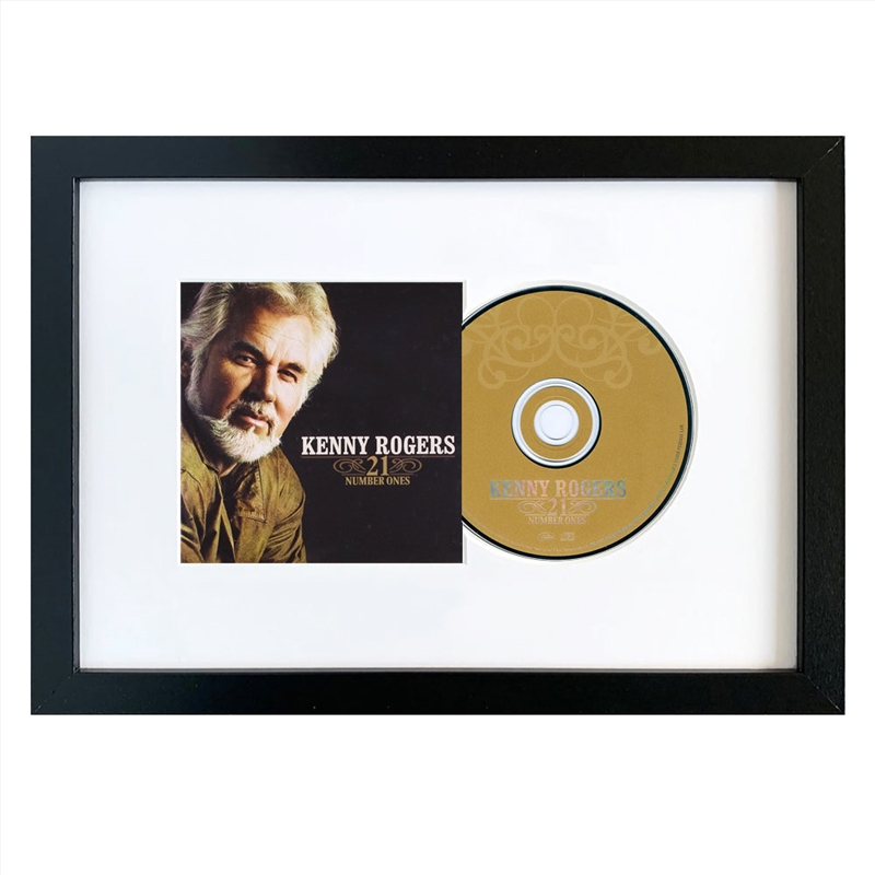 Kenny Rogers - 21 Number Ones - CD Framed Album Art/Product Detail/Posters & Prints