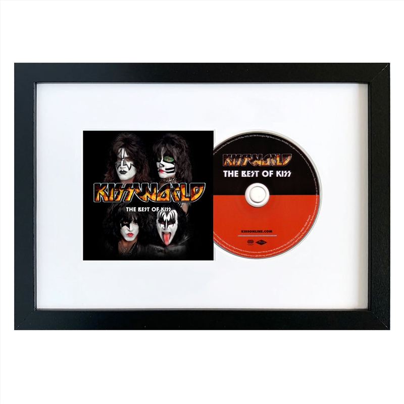 Kiss - Kissworld - The Best Of Kiss - CD Framed Album Art/Product Detail/Posters & Prints