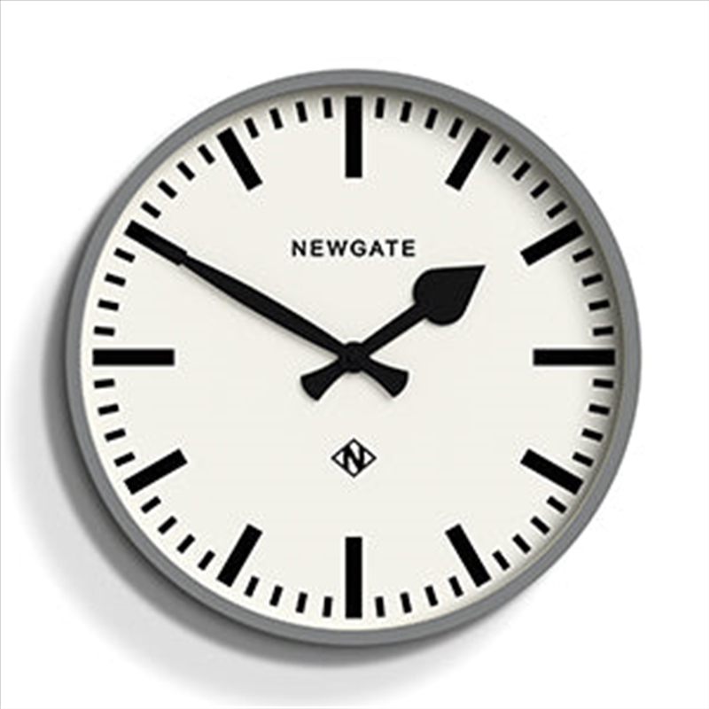 Newgate Railway Clock Grey/Product Detail/Clocks