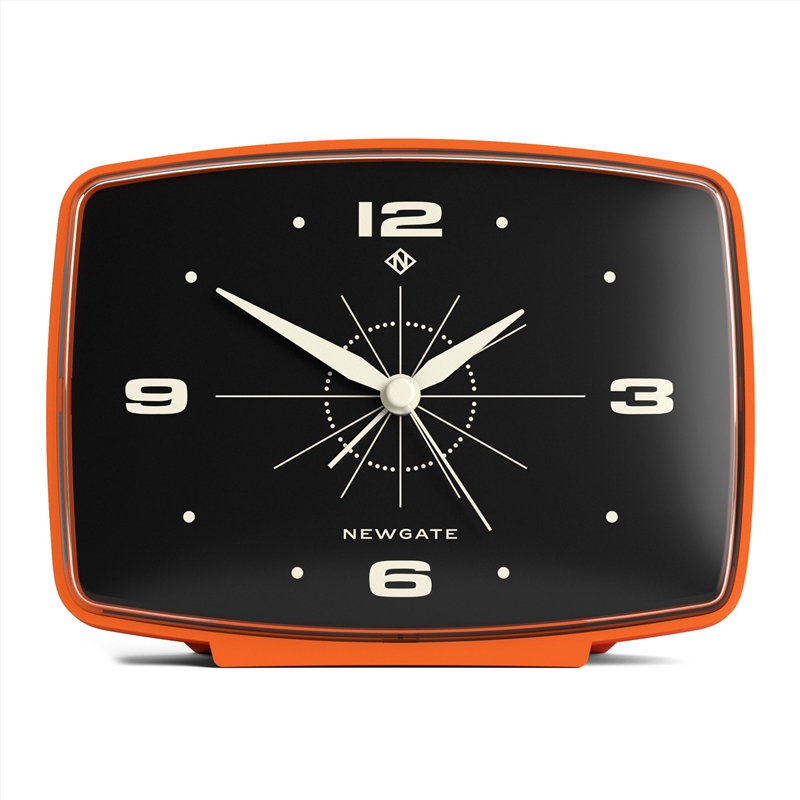 Newgate Brooklyn Alarm Clock - Orange/Product Detail/Clocks