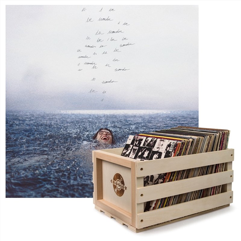 Crosley Record Storage Crate & Shawn Mendes Wonder - Vinyl Album Bundle/Product Detail/Storage