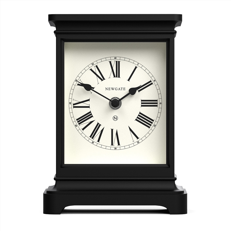 Newgate Time Lord Mantel Clock Matte Black/Product Detail/Clocks