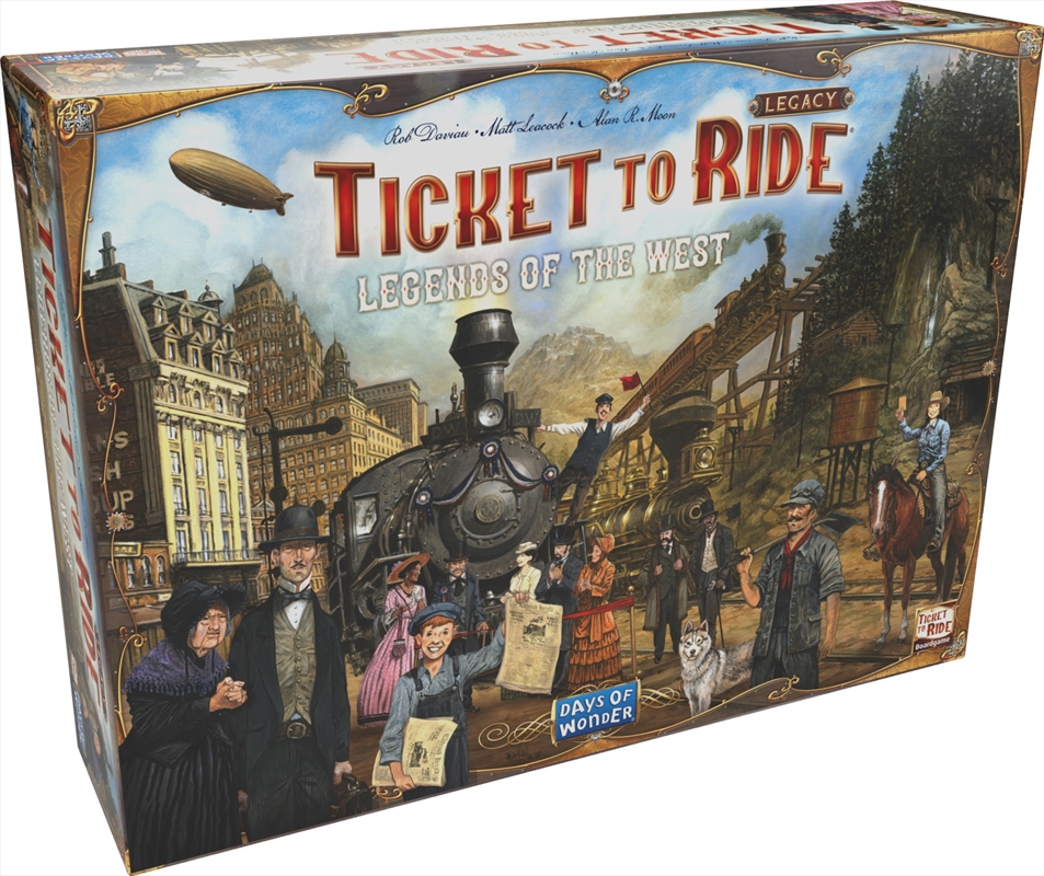 Ticket To Ride Legacy - Legend/Product Detail/Games