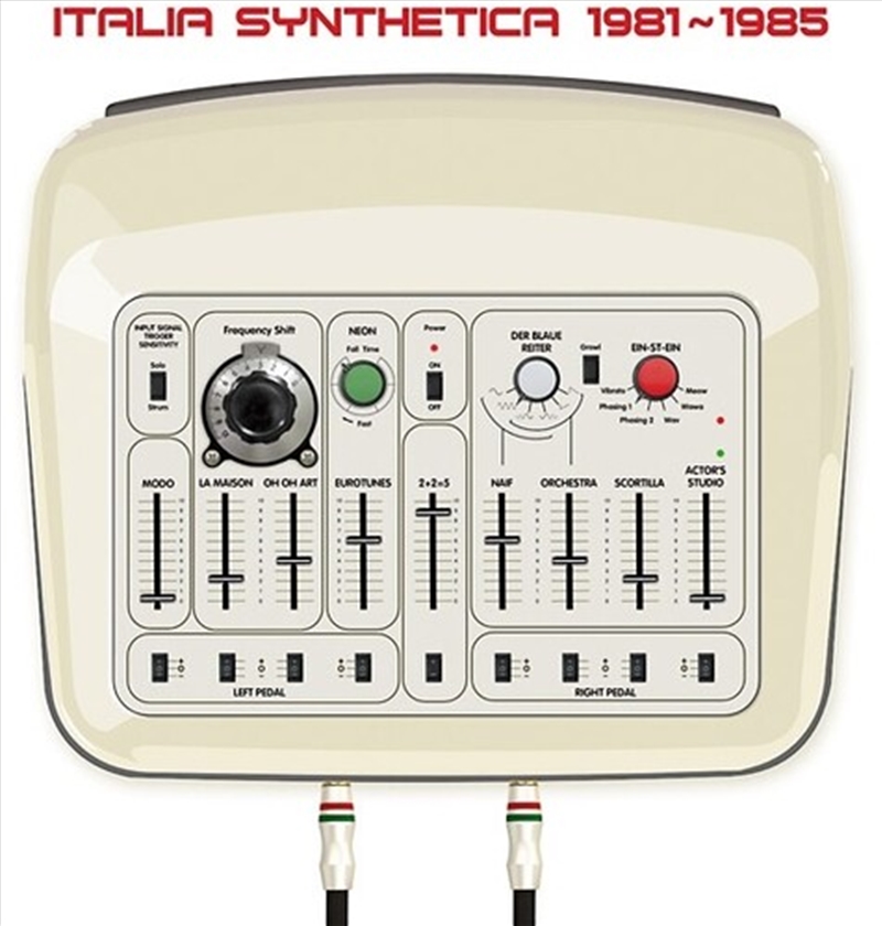 Italia Synthetica 1981-1985/Product Detail/Rock/Pop