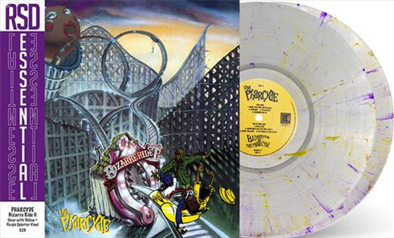 Bizarre Ride Ii The Pharcyde (Limited Clear W/Purple & Yellow Splatter Coloured Vinyl)/Product Detail/Hip-Hop