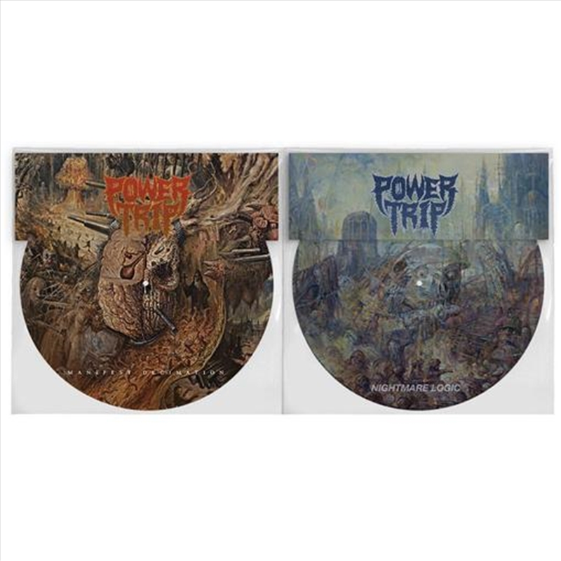 Manifest Decimation/Nightmare Logic (Double Pic Disc)/Product Detail/Metal