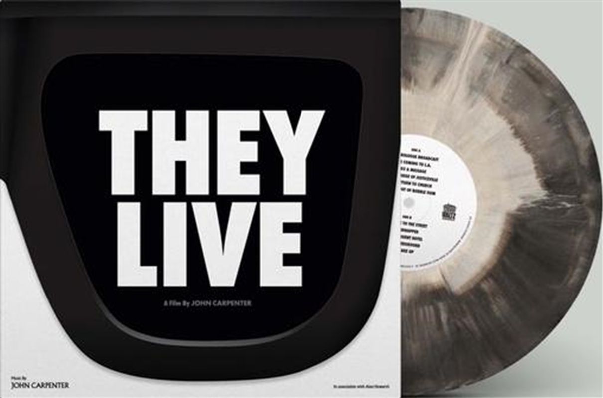 They Live: Original Soundtrack (Exclusive Black & White Galaxy Vinyl)/Product Detail/Soundtrack