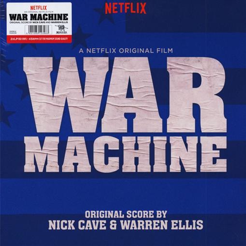 War Machine: Original Score (Limited Red Coloured Vinyl)/Product Detail/Soundtrack