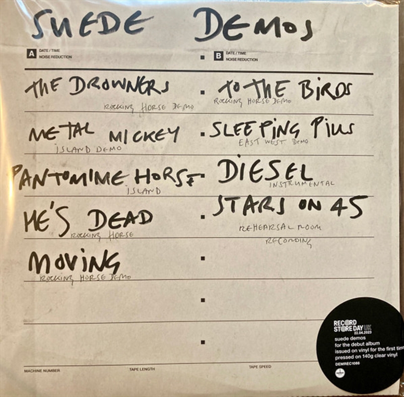 The 'suede' Demos Lp/Product Detail/Rock/Pop