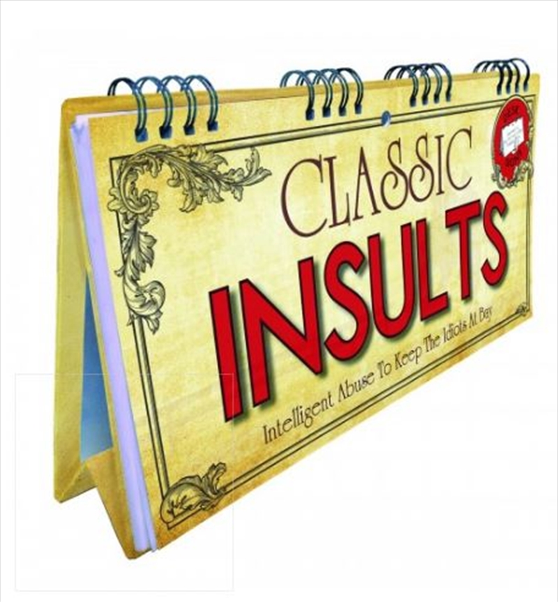 Classic Insults Flip Book/Product Detail/Reading