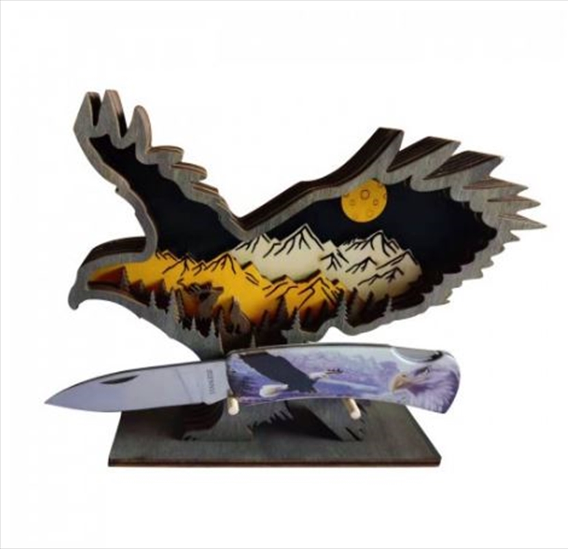 Decorative Eagle Folder with Display Stand/Product Detail/Collectables