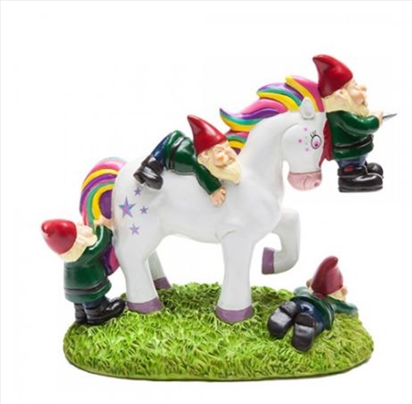 BigMouth Unicorn Gnome Massacre Garden Gnome/Product Detail/Outdoor