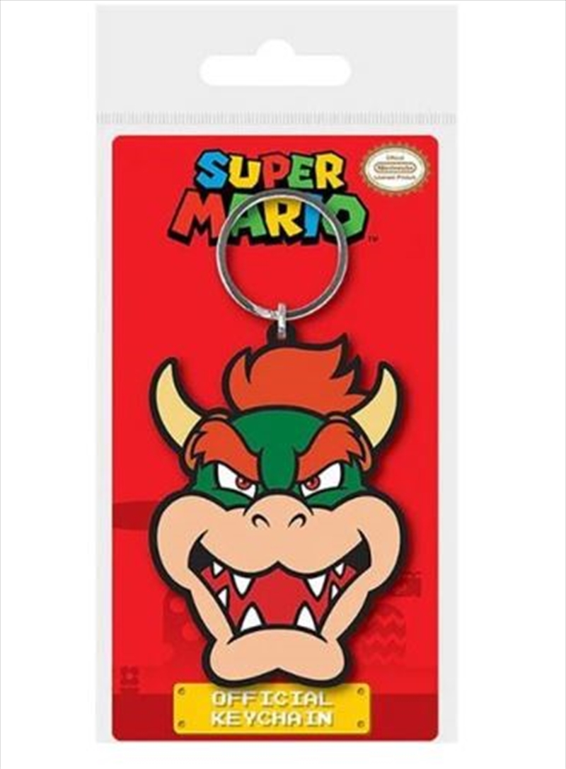 Super Mario - Bowser - Rubber Keyring/Product Detail/Keyrings