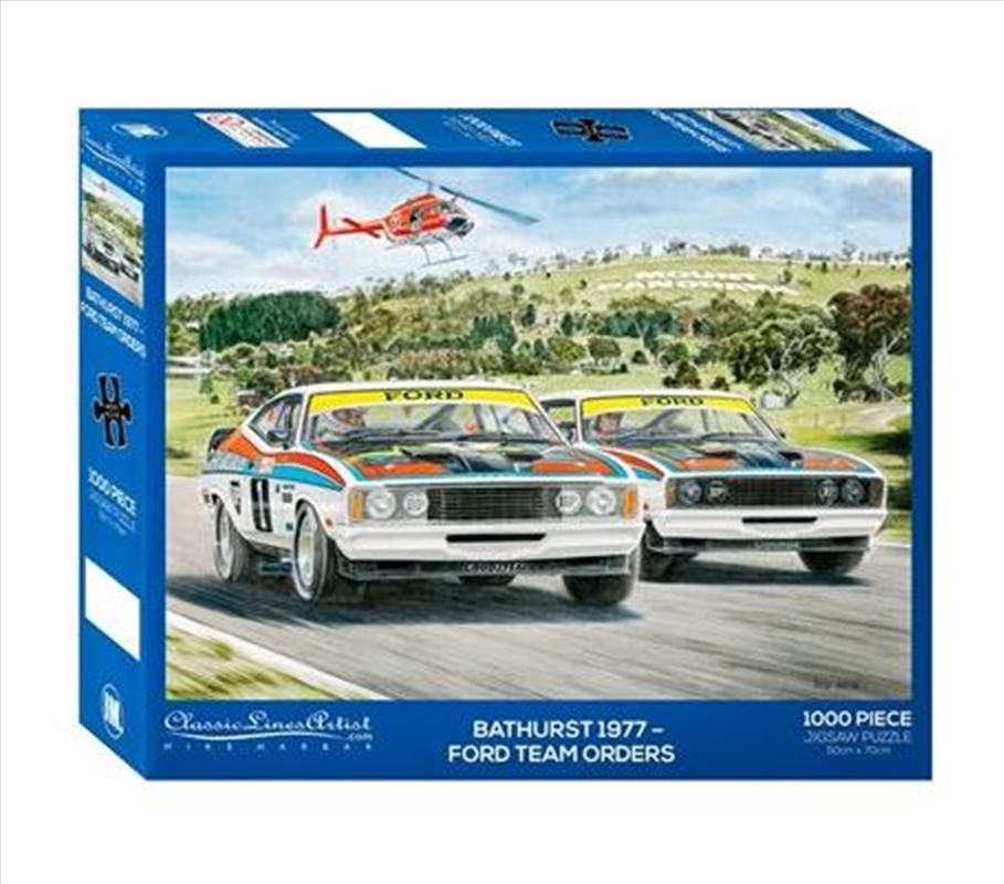 Mike Harbar - 1977 Bathurst Ford XC Falcon - 1000pc Puzzle/Product Detail/Jigsaw Puzzles