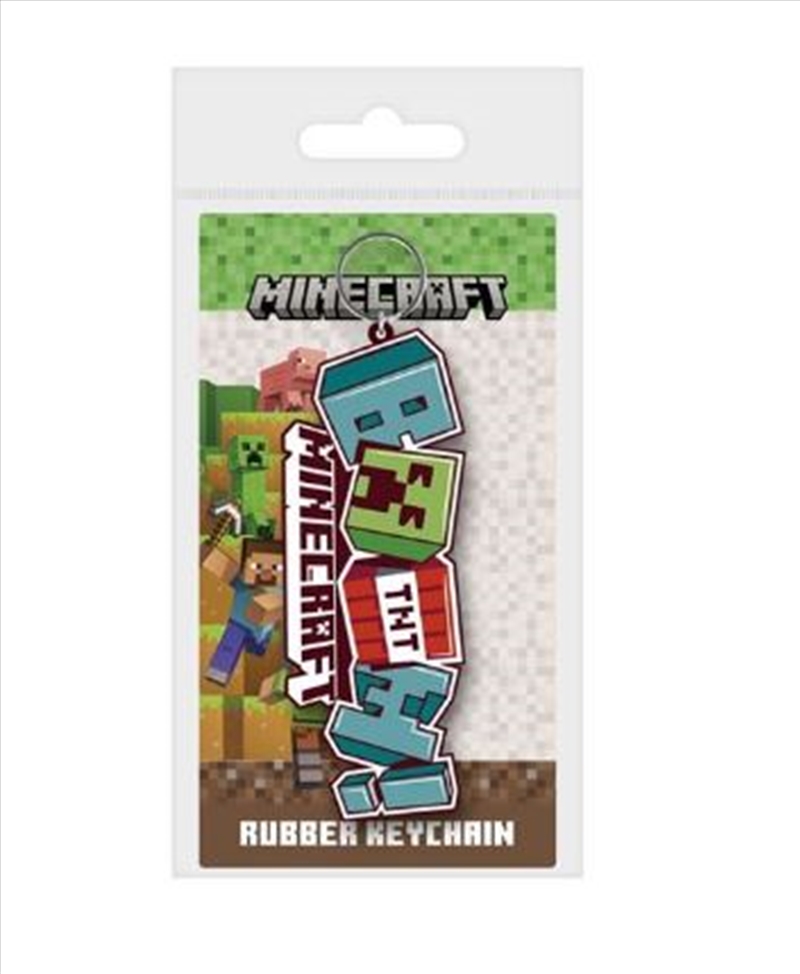 Minecraft – Boom - Keyring/Product Detail/Keyrings