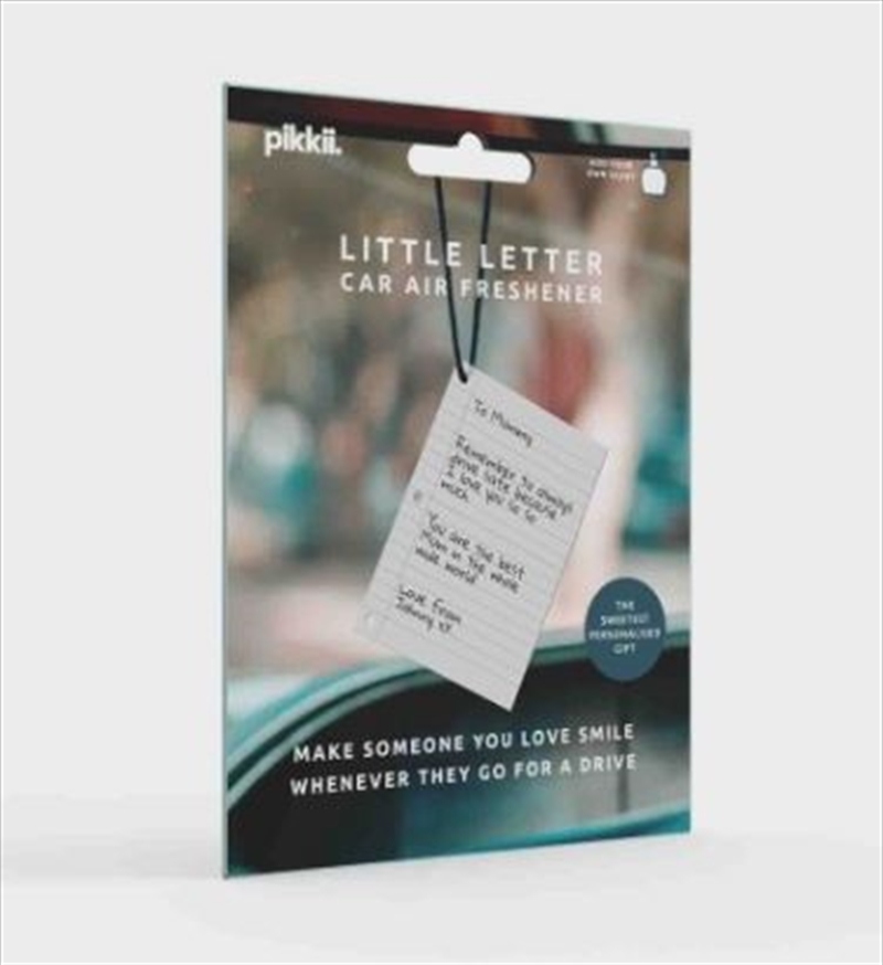 Little Letter Car Air Freshener/Product Detail/Homewares