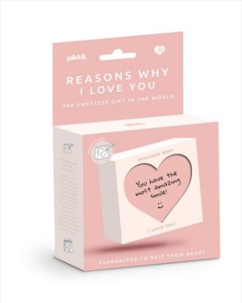 Pikkii – Reasons I Love You Slide Box/Product Detail/Homewares