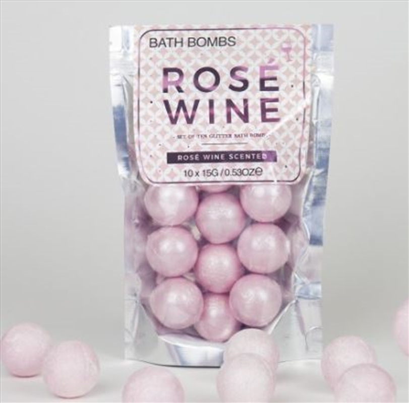 Rose Wine Bath Bombs/Product Detail/Health & Wellbeing