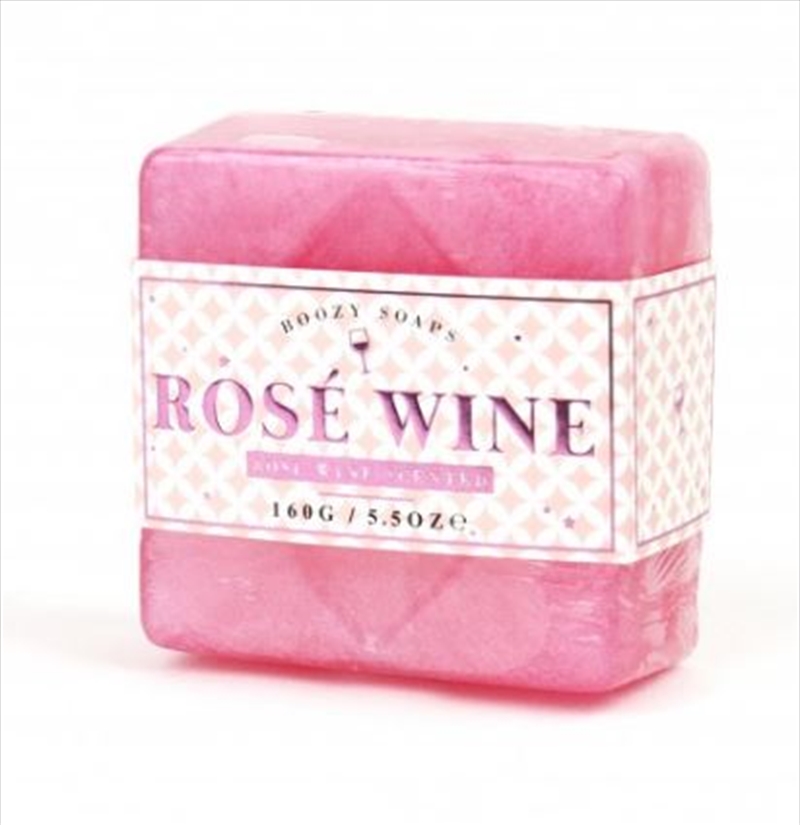 Rose Wine Boozy Soap/Product Detail/Homewares