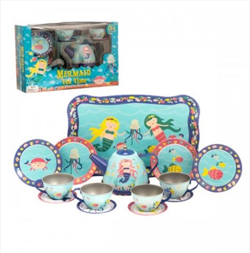 Schylling - Mermaid Tin Tea Set/Product Detail/Homewares