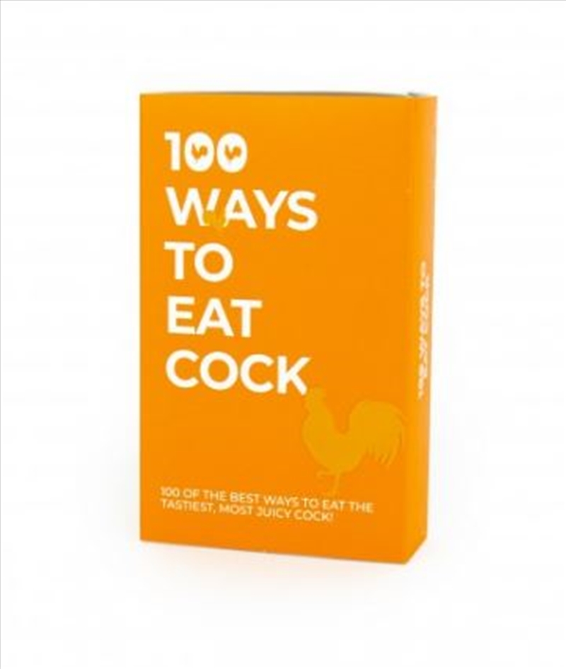 100 Ways To Eat Cock/Product Detail/Card Games