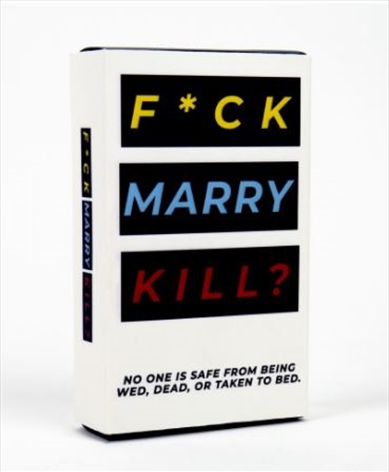 F*ck, Marry, Kill Card Game/Product Detail/Card Games