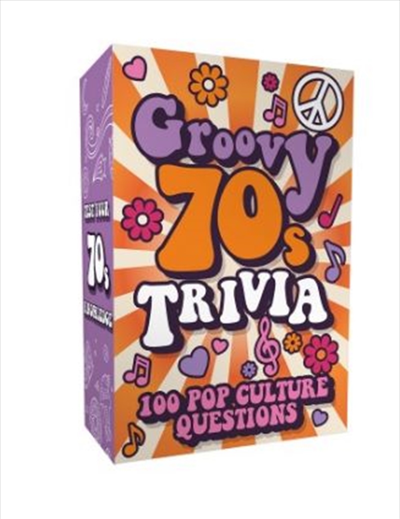 Groovy 70s Trivia/Product Detail/Card Games