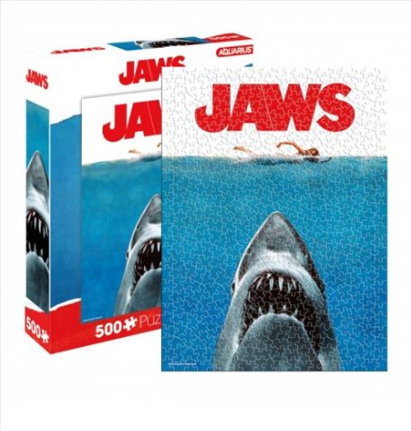 Jaws One Sheet 500 Piece/Product Detail/Jigsaw Puzzles