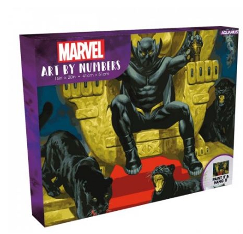 Marvel Black Panther Paint by Numbers/Product Detail/Arts & Craft