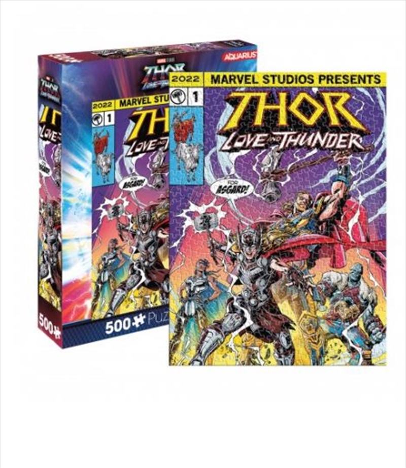 Marvel Thor Love and Thunder Comic 500 Piece Puzzle/Product Detail/Jigsaw Puzzles