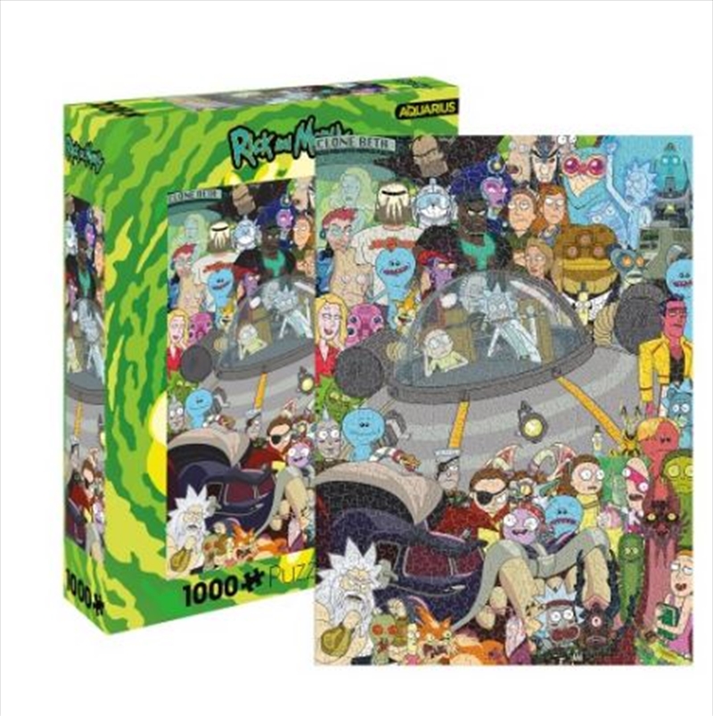 Rick & Morty - Cast 1000 Piece Puzzle/Product Detail/Jigsaw Puzzles