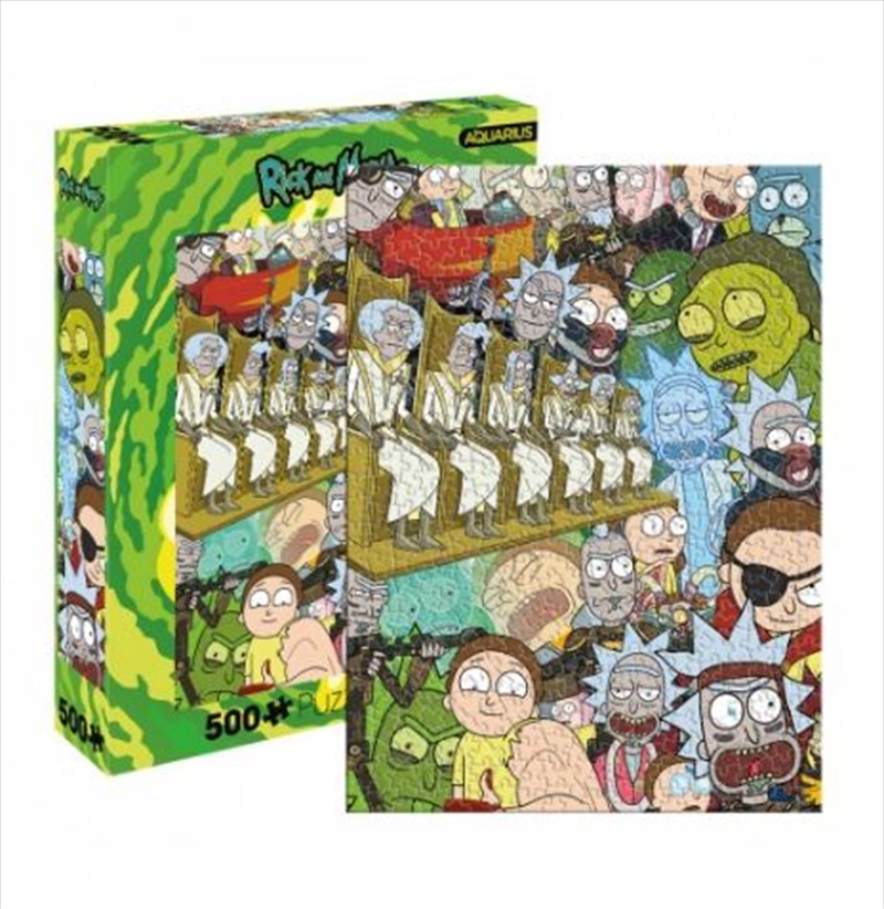 Rick & Morty 500 Piece Puzzle/Product Detail/Jigsaw Puzzles